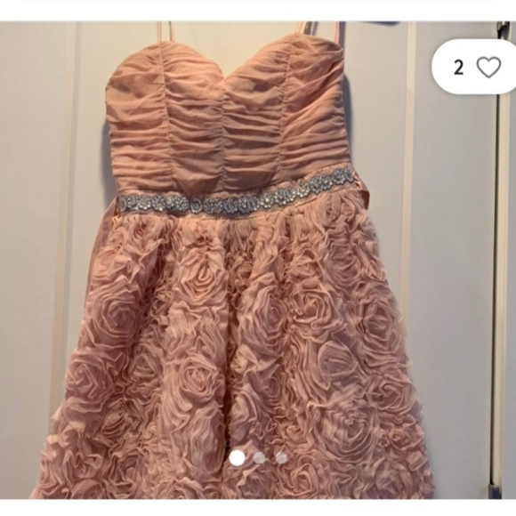 Pink Cocktail Dress - Picture 1 of 3